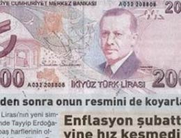 Sözcü Erdoğan'lı para bastı!
