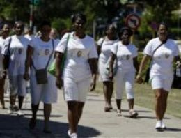 Havana'da 'Beyazlı kadınlar' gözaltında