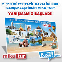 Mika Tur'dan en güzel tatil yarışması