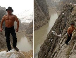 Deprem uzmanı yarı çıplak soyundu!