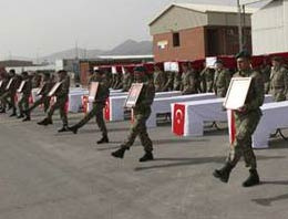 12 şehidimiz vatana böyle dönüyor