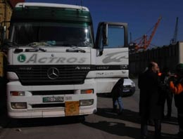 Türk TIR şoförü vuruldu!