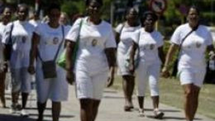 Küba'da 'Beyazlı kadınlar' serbest